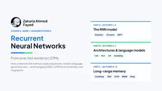 Slides of Recurrent Neural Networks